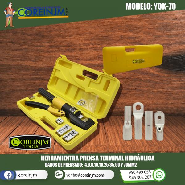 PRENSA TERMINAL MANUAL HD-50L  Ferreteria Electrica - Corein Group